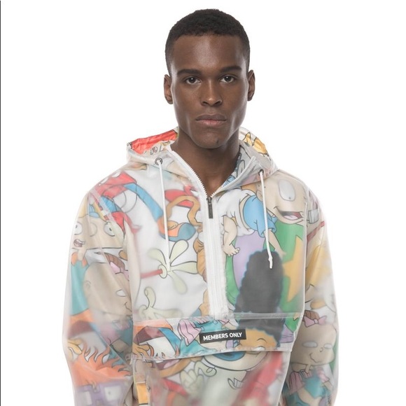 Members Only Other - Members Only Nickelodeon 90s Cartoon Raincoat NWOT